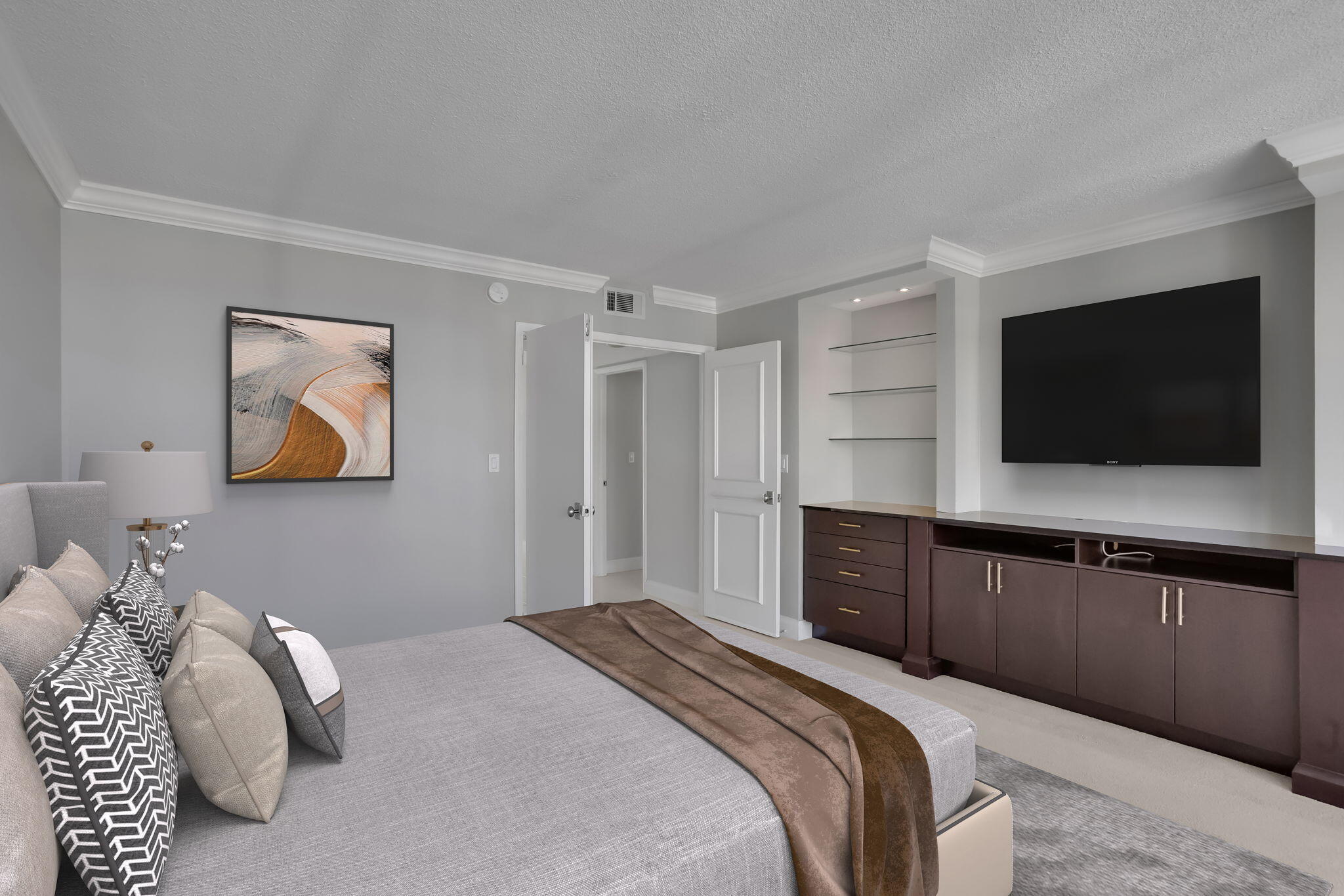 1200 South Ocean Boulevard, Unit 16H Boca Raton, FL 33432 - Photo 40 of 78 77-web-or-mls-Bedroom 1_angle 2