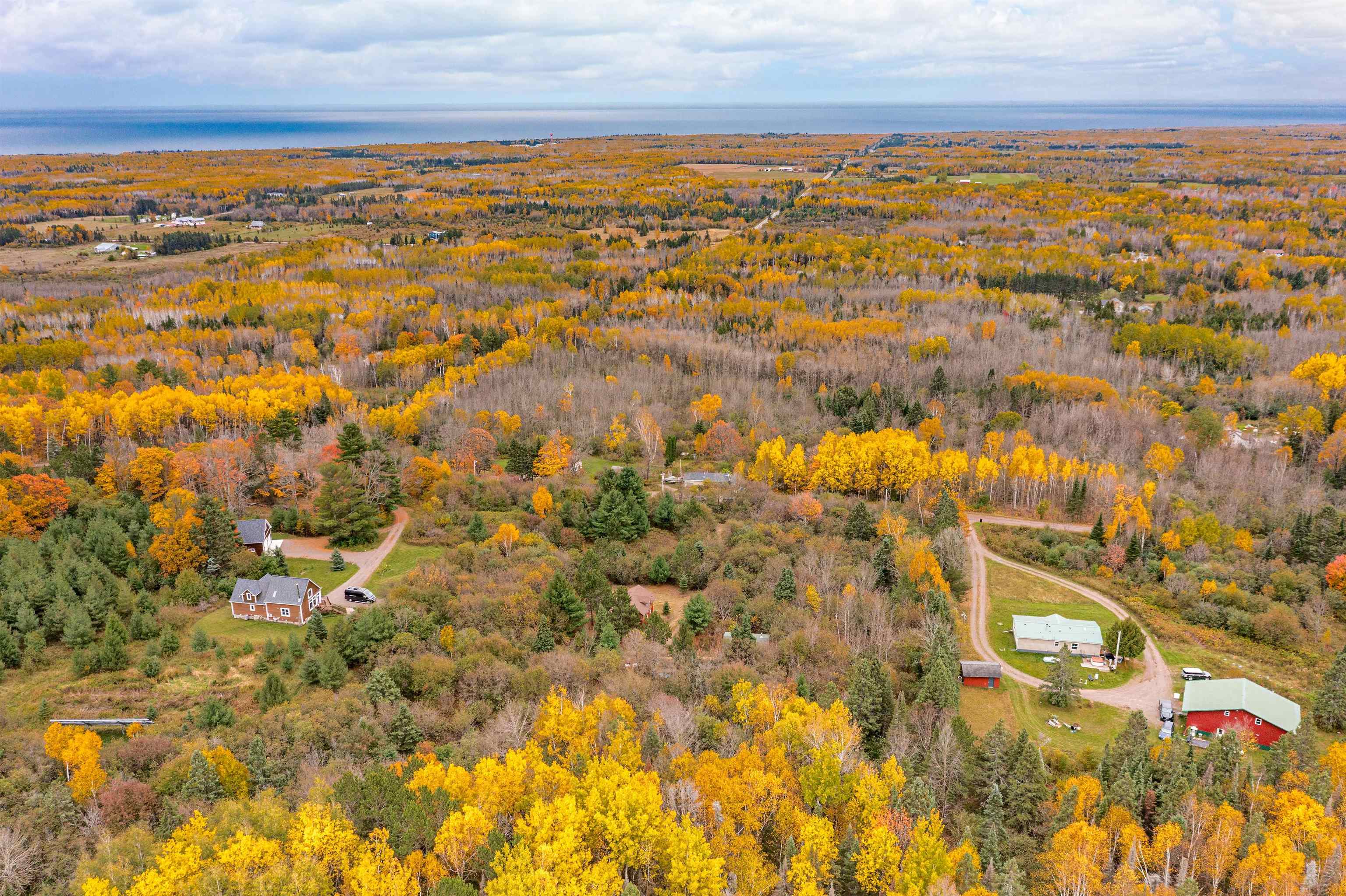 6264 Ryan Road Duluth, MN 55804 - Photo 19 of 30 Bird's eye view of a forest and a nearby body of water