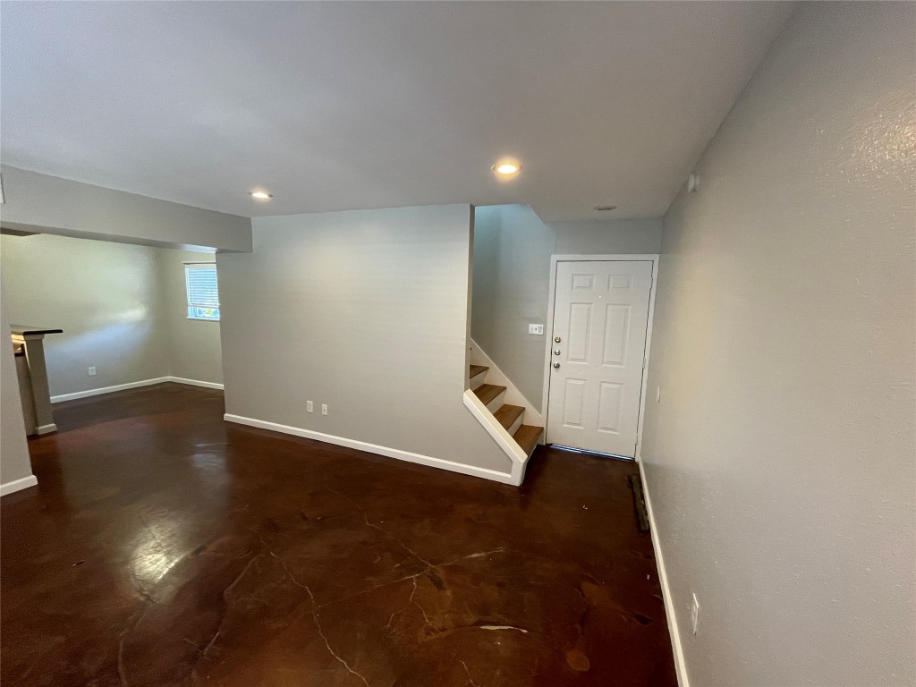 610 Franklin Boulevard, Unit B Austin, TX 78751 - Photo 7 of 14 a view of a hallway with wooden floor