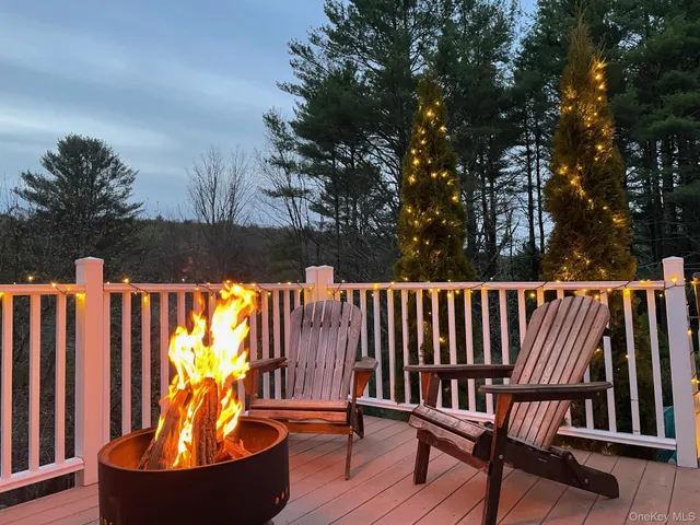 a view of a yard with plants