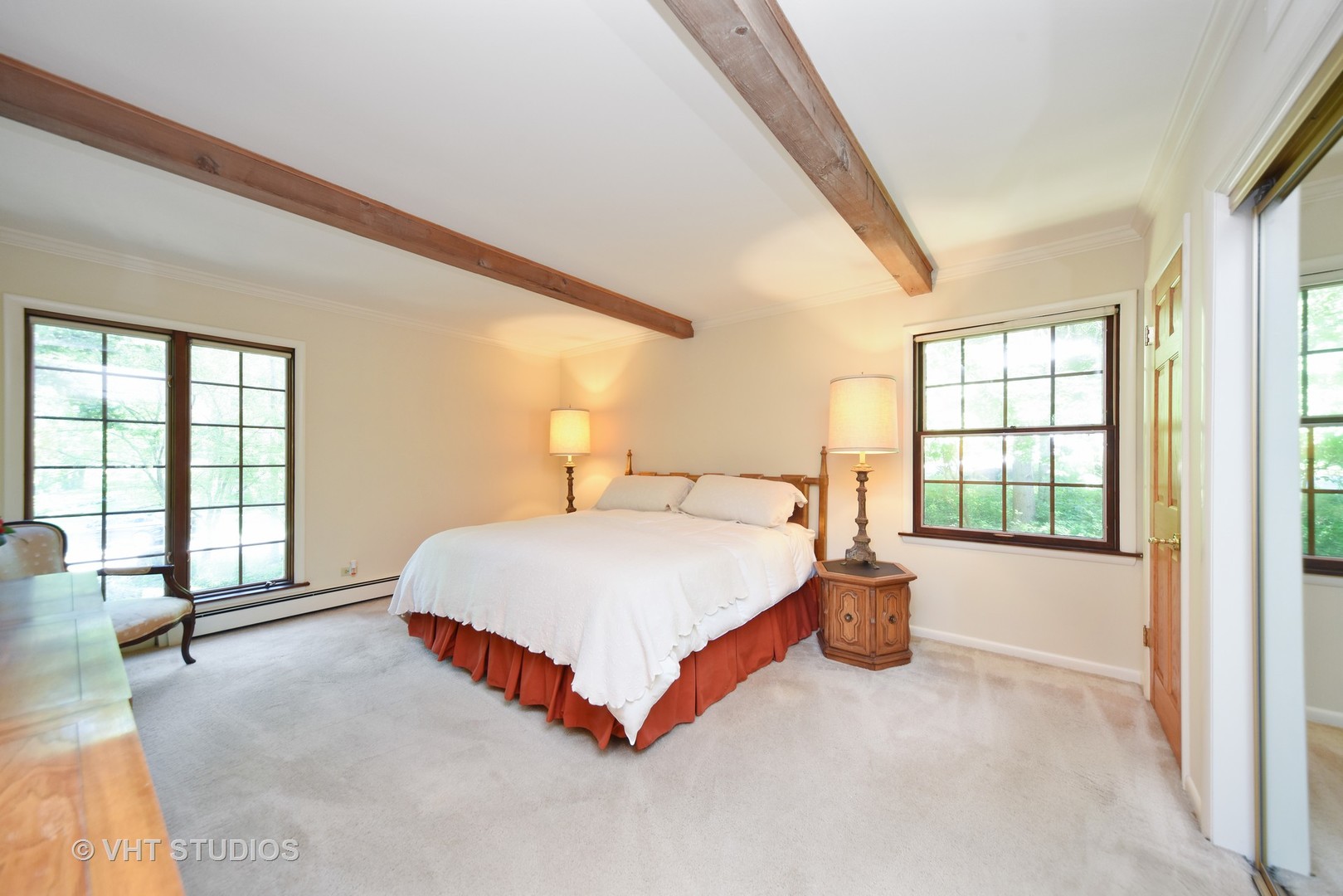 36 Marryat Road Trout Valley, IL 60013 - Photo 11 of 27 a spacious bedroom with a bed and a large window