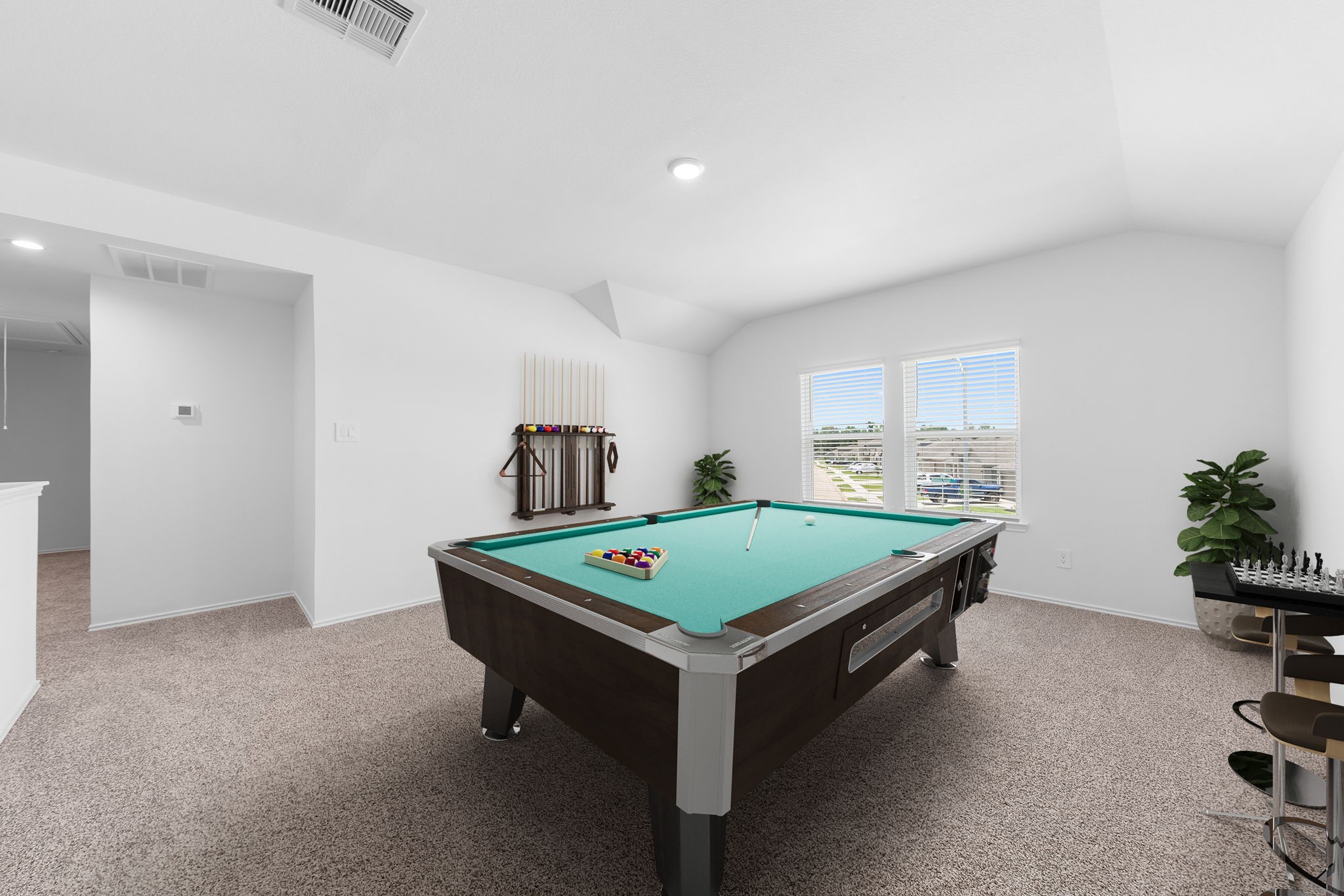 16727 Hemlock Forest Lane Magnolia, TX 77355 - Photo 23 of 35 a room with pool table and potted plants