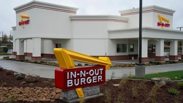 a view of a street with sitting area