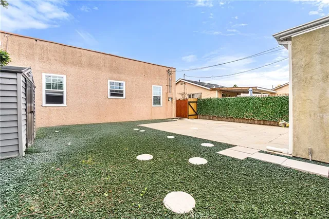 a view of outdoor space and yard
