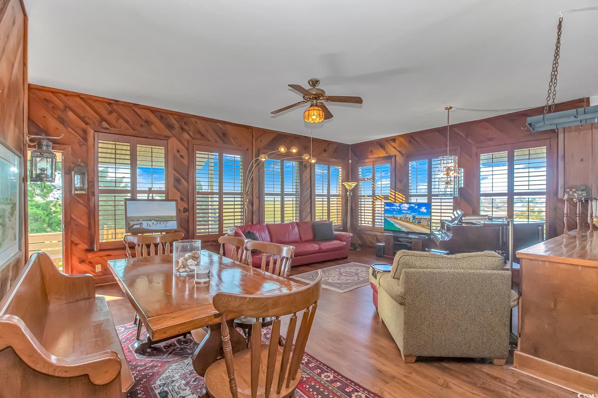 1417 Inlet Street Sunset Beach, NC 28468 - Photo 15 of 36 Interior space with ceiling fan
