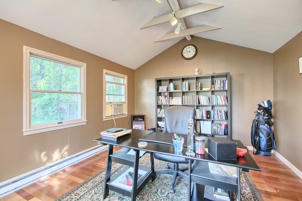 46 Charme Road Billerica, MA 01821 - Photo 10 of 30 a view of a workspace with furniture and a window