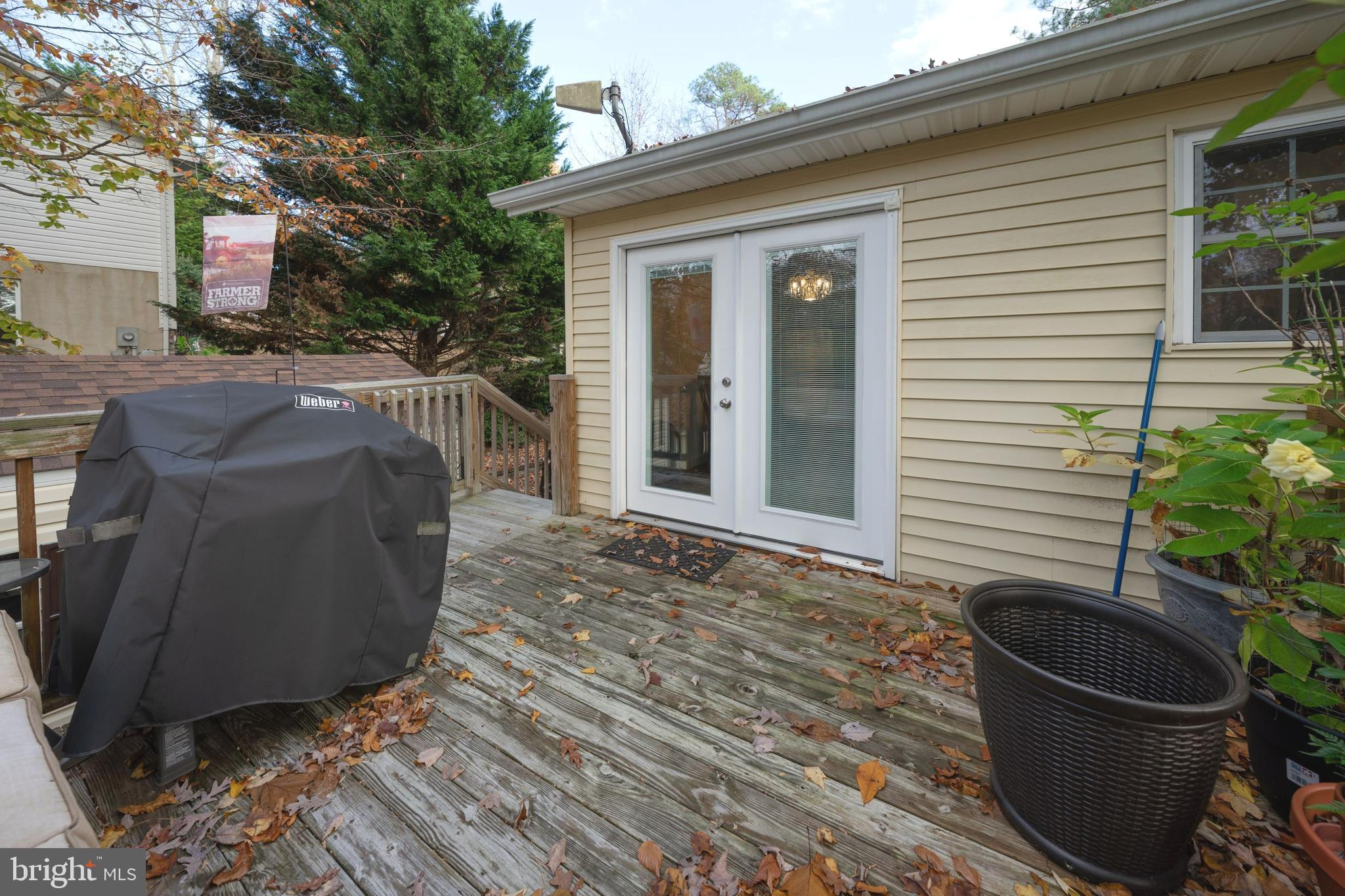 12437 Hisperia Road Lusby, MD 20657 - Photo 5 of 29 Rear Deck off Kitchen