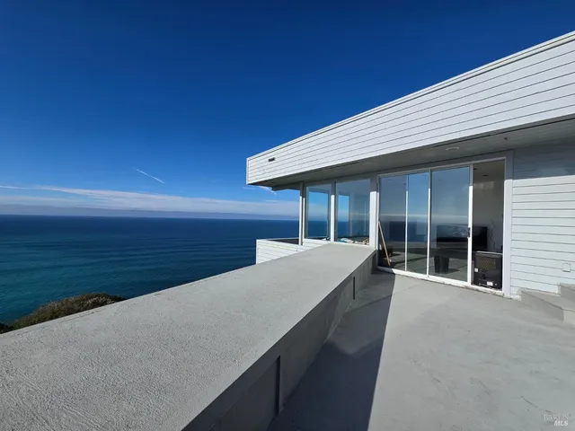 a view of a house with a window and door