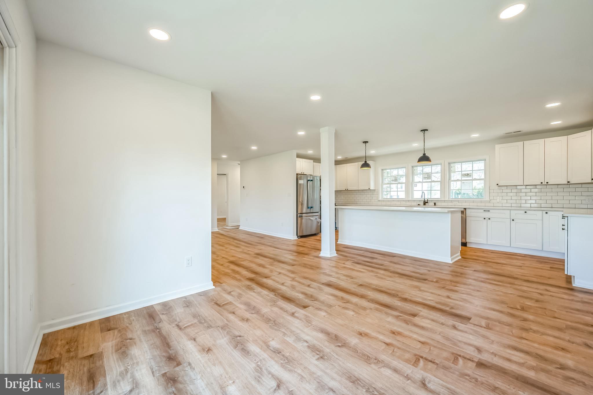 5 River Lane Levittown, PA 19055 - Photo 19 of 35 a view of kitchen with wooden floor