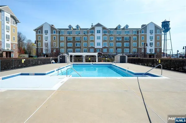 a view of a building with a outdoor space