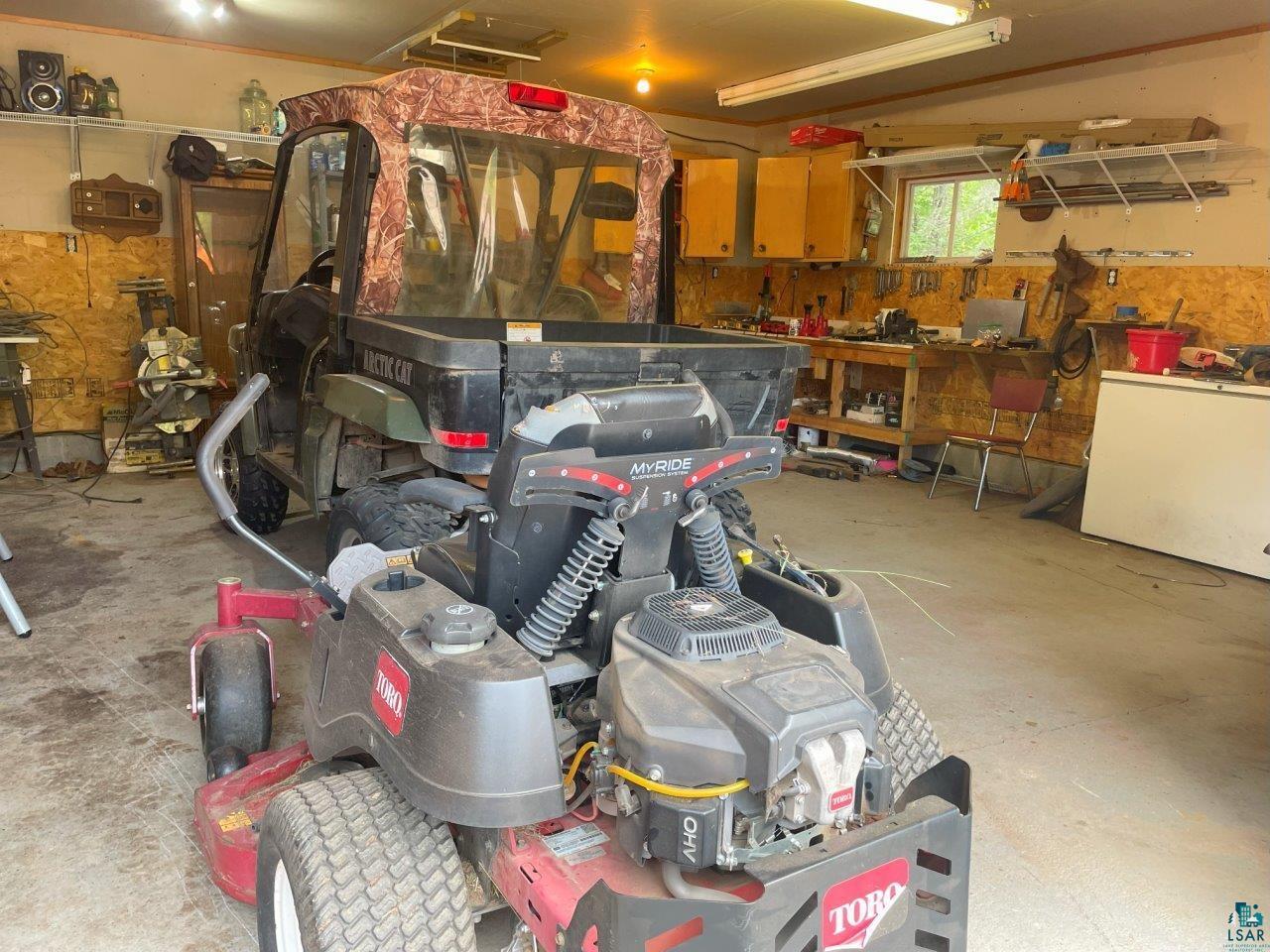3420 Dewees Road Babbitt, MN 55706 - Photo 38 of 58 Insulated & heated garage allows year round work comfort.