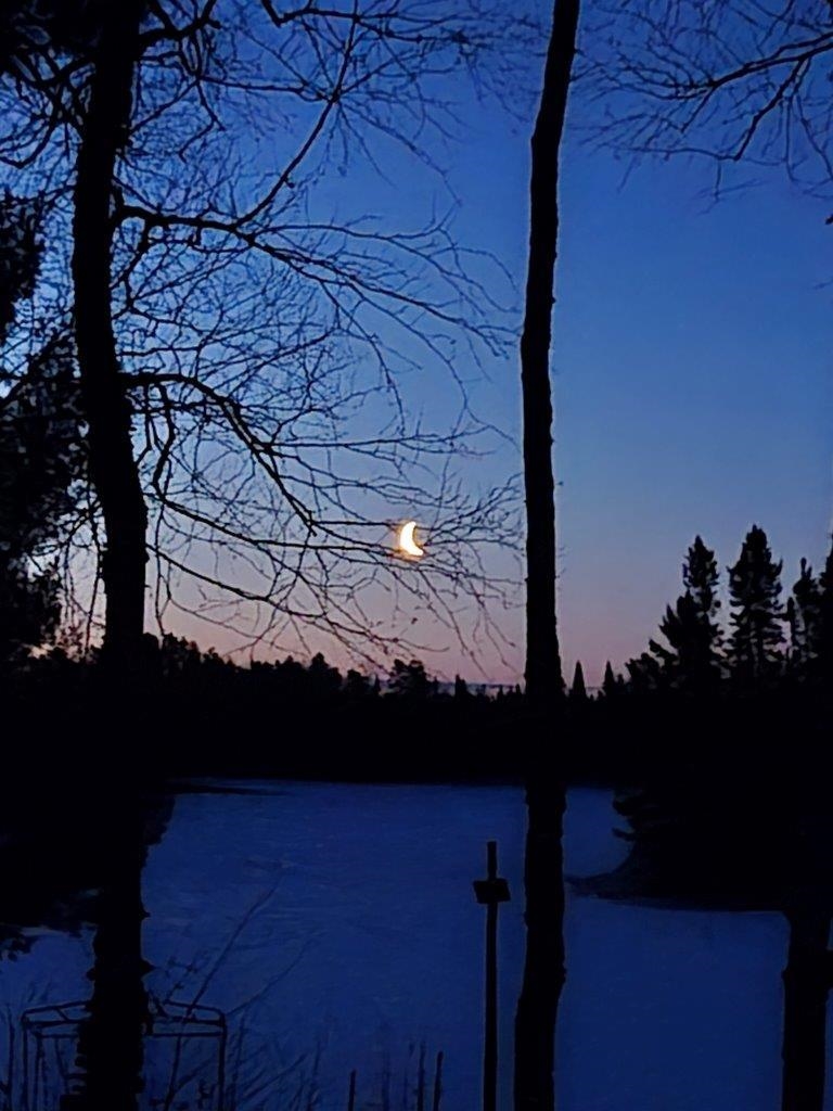 3420 Dewees Road Babbitt, MN 55706 - Photo 51 of 58 Night View Over the Water