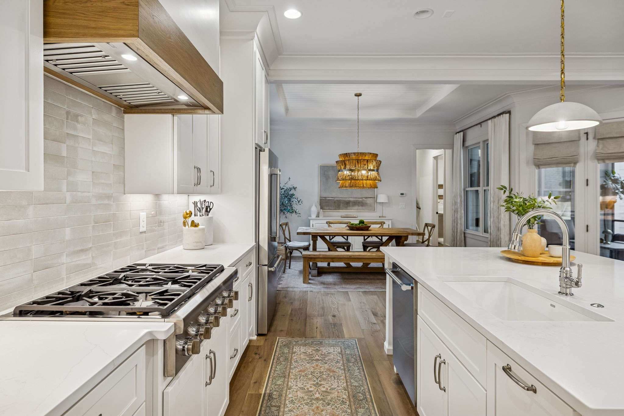 1013 William Street Franklin, TN 37064 - Photo 16 of 57 a kitchen with a stove and a wooden floors