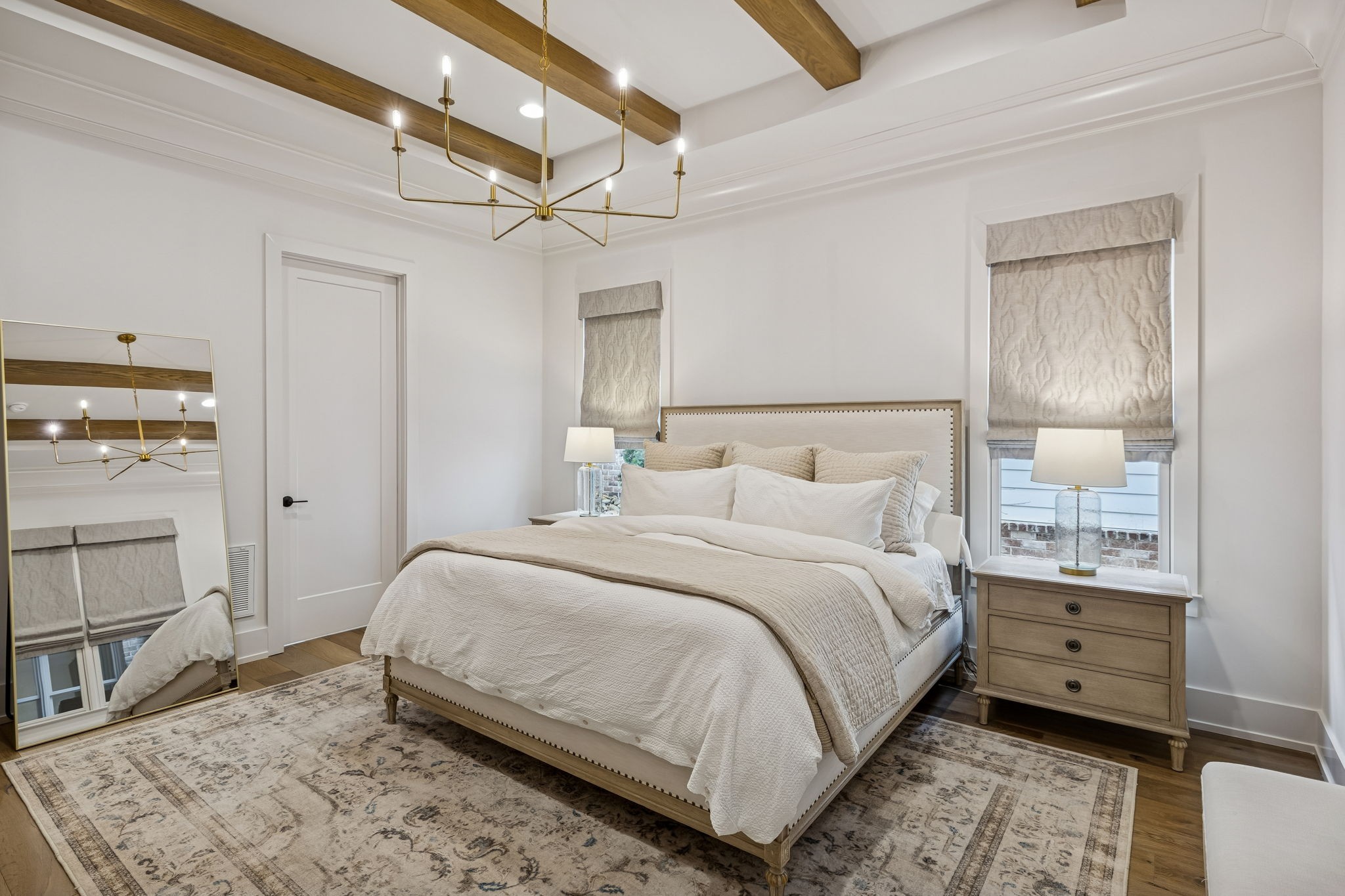 1013 William Street Franklin, TN 37064 - Photo 19 of 57 a bedroom with a bed and a view of bathroom