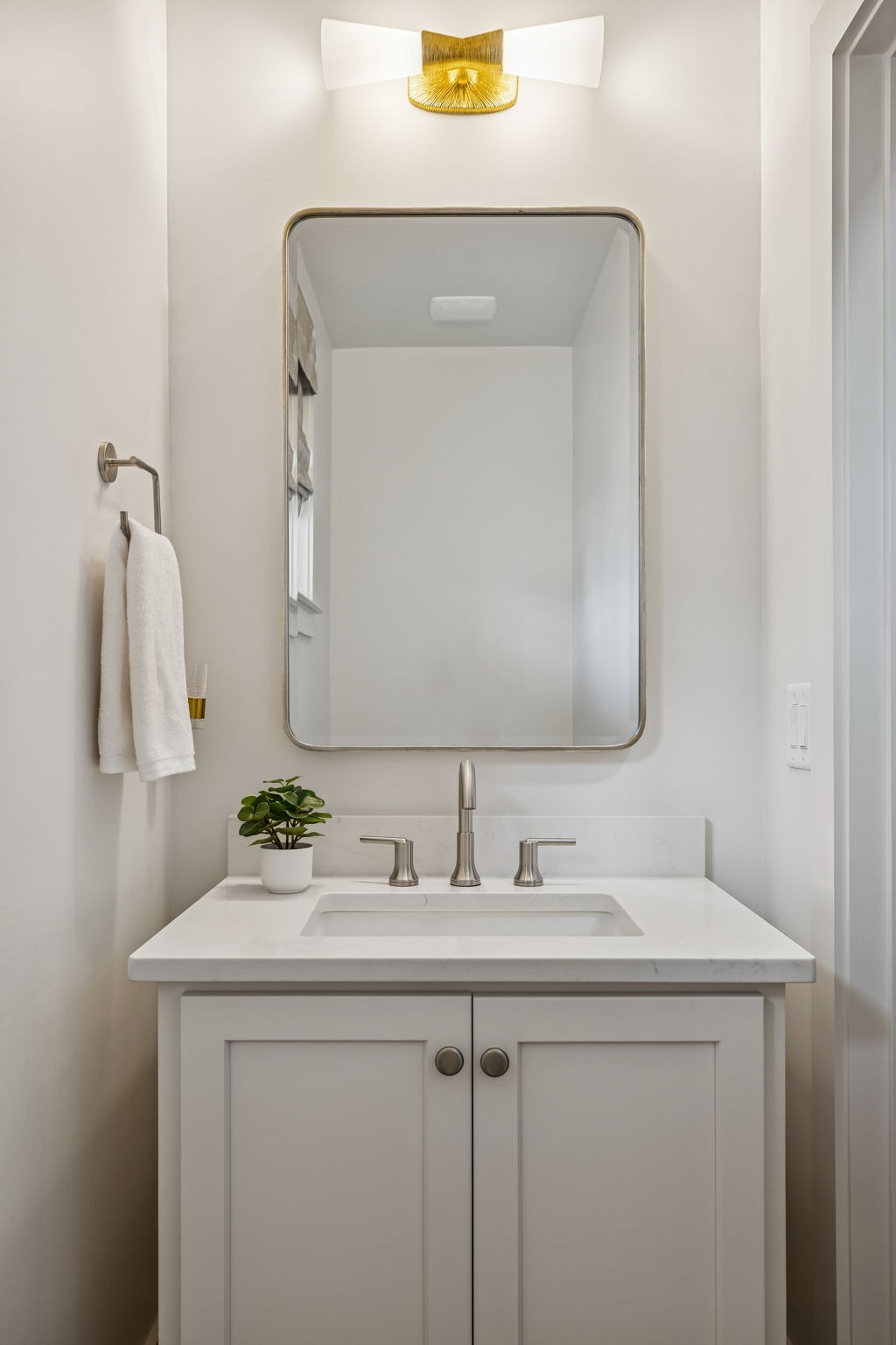 1013 William Street Franklin, TN 37064 - Photo 28 of 57 a bathroom with a sink vanity and a mirror