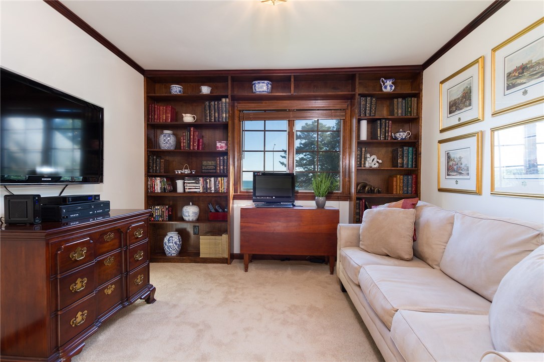 191 Old Beach Road Newport, RI 02840 - Photo 28 of 40 Den or office with Ocean views.