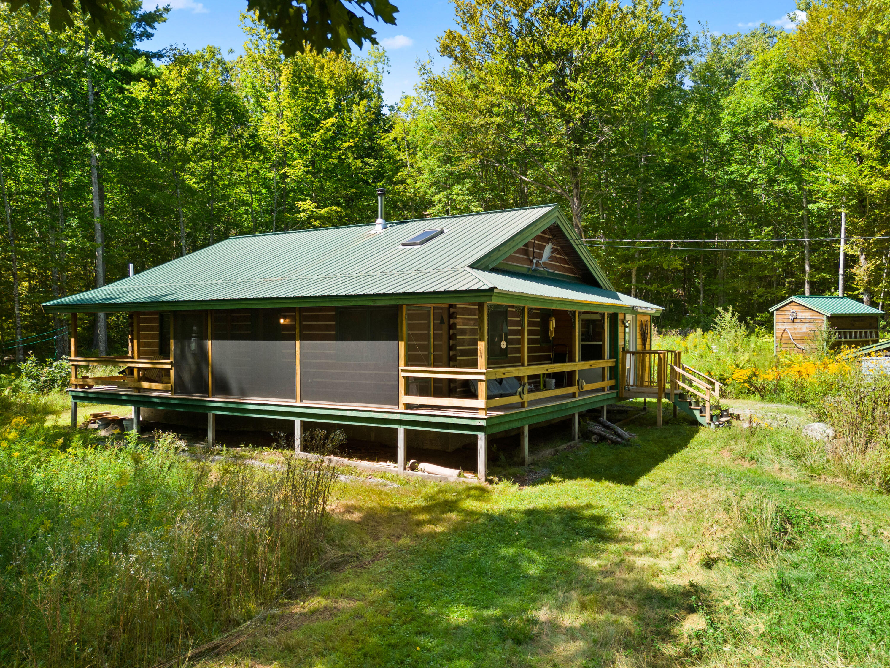 244 Buker Road Litchfield, ME 04350 - Photo 2 of 43 244 Buker Rd Exterior Porches