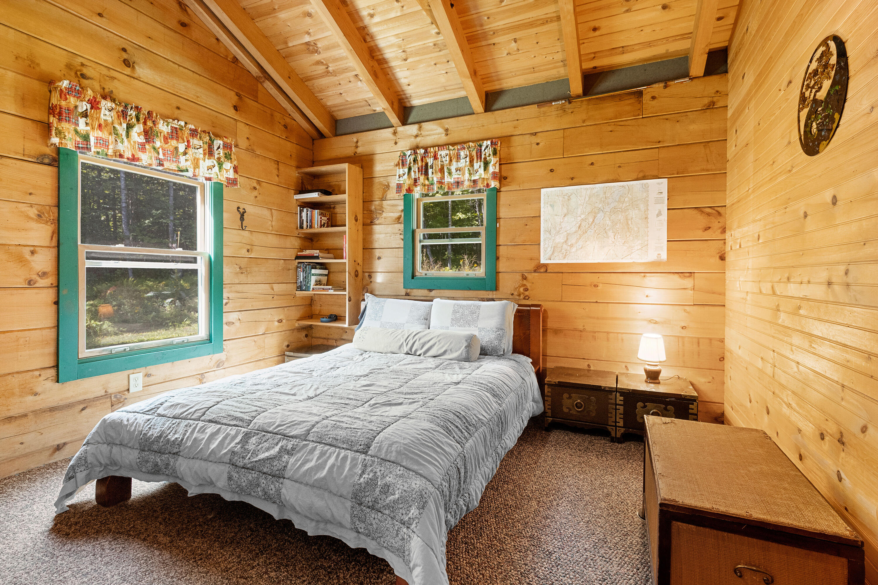 244 Buker Road Litchfield, ME 04350 - Photo 21 of 43 244 Buker Rd Second Bedroom