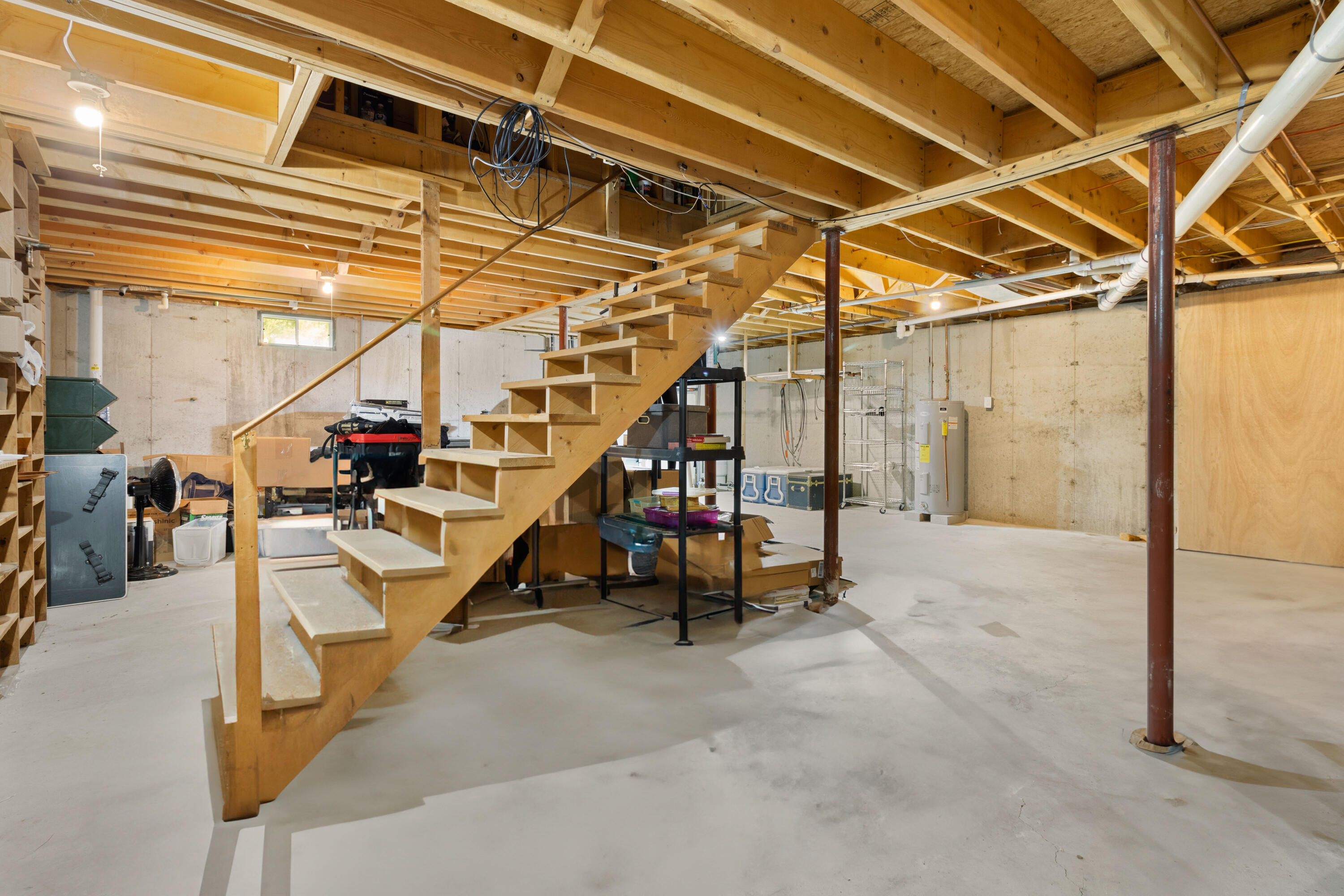 244 Buker Road Litchfield, ME 04350 - Photo 24 of 43 244 Buker Rd Basement