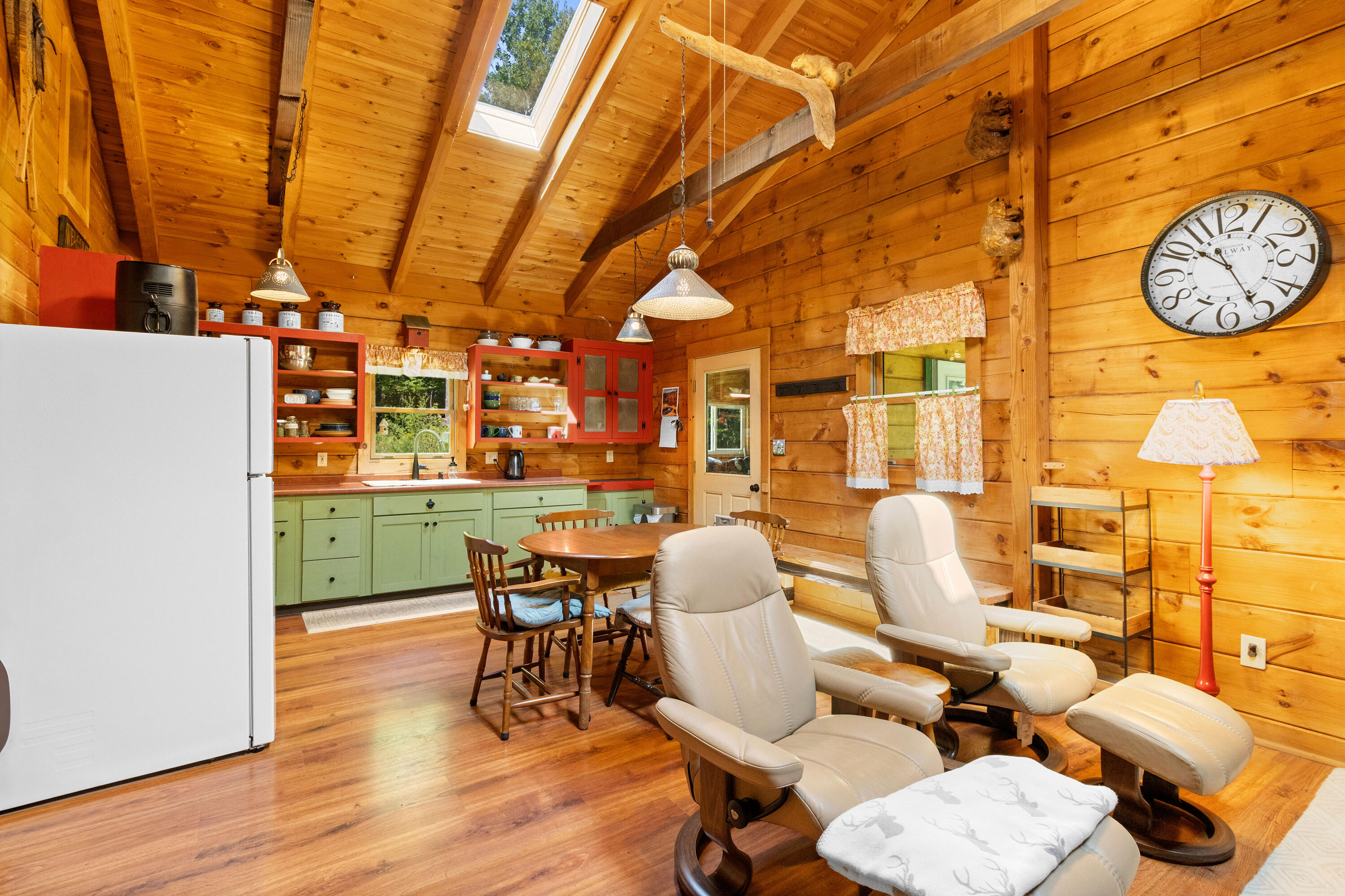 244 Buker Road Litchfield, ME 04350 - Photo 9 of 43 244 Buker Rd Looking into Kitchen