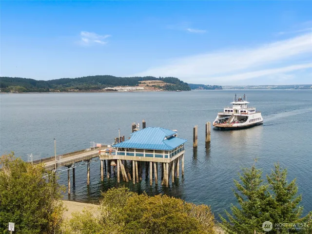 a terrace of a house with outdoor seating