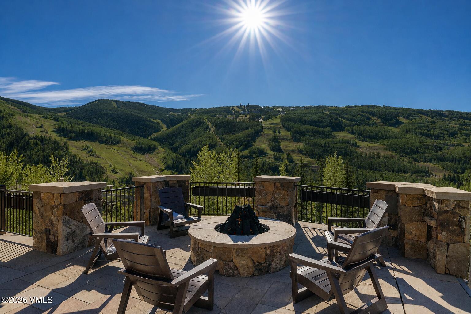 1000 Spraddle Creek Road Vail, CO 81657 - Photo 14 of 26 Pooldeck Firepit