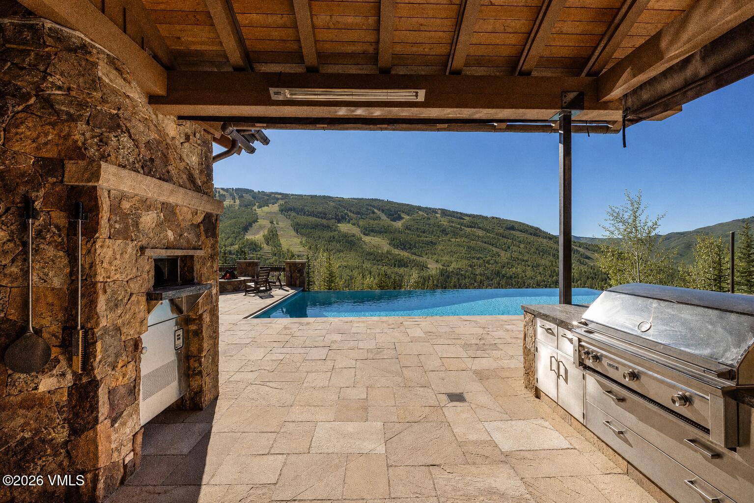 1000 Spraddle Creek Road Vail, CO 81657 - Photo 21 of 26 Built in Pizza Oven