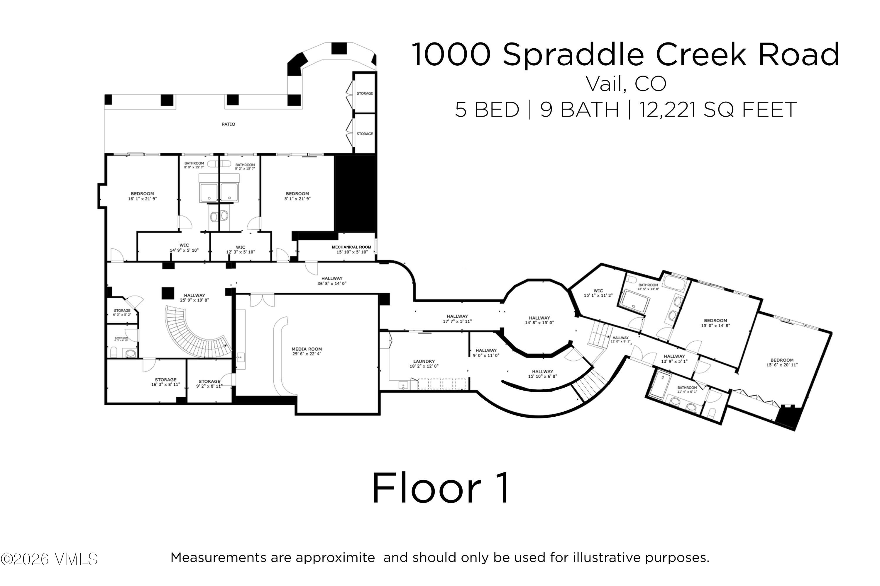 1000 Spraddle Creek Road Vail, CO 81657 - Photo 24 of 26 Floor 1