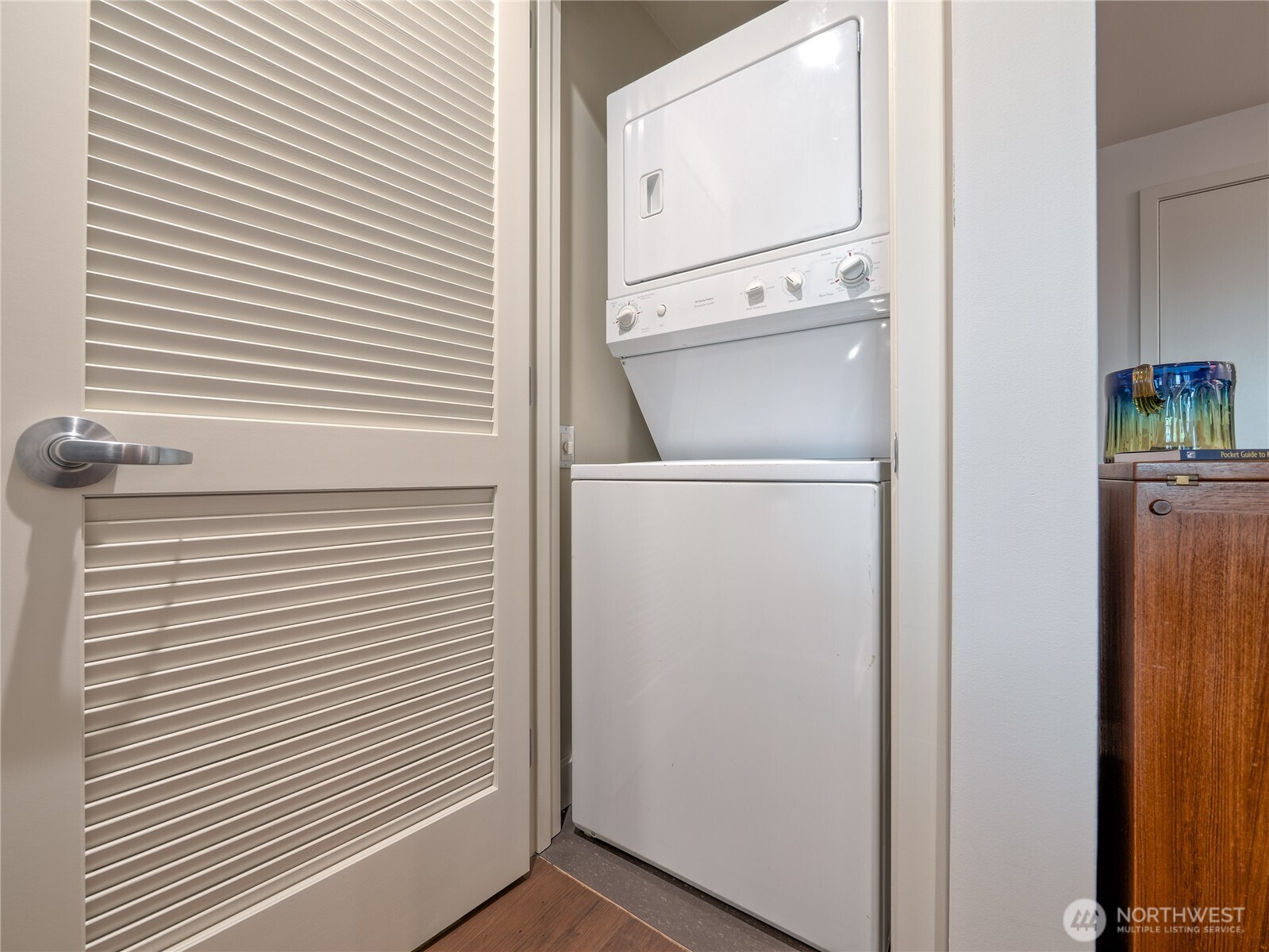 910 Lenora Street, Unit 200 Seattle, WA 98121 - Photo 10 of 23 a close view of a utility room with washer and dryer