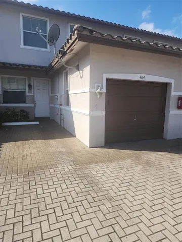 a view of a car garage