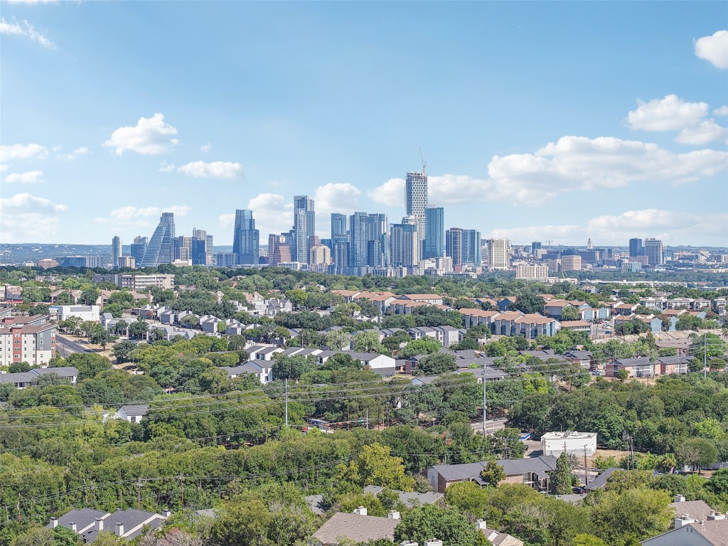 2450 Wickersham Lane, Unit 2023 Austin, TX 78741 - Photo 27 of 27 Bird's eye view of skyline
