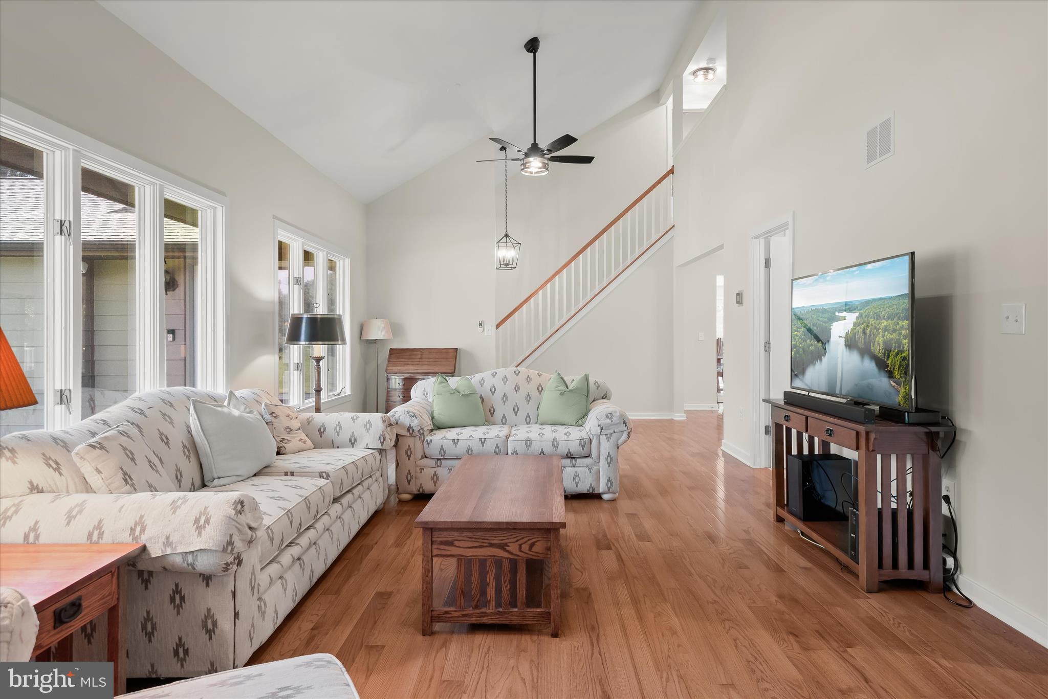 13356 Triadelphia Road Ellicott City, MD 21042 - Photo 35 of 73 Family Room & Open Stair