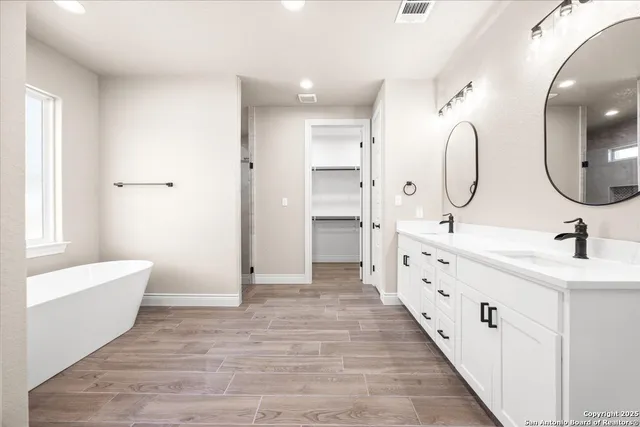 a view of a backyard of the house