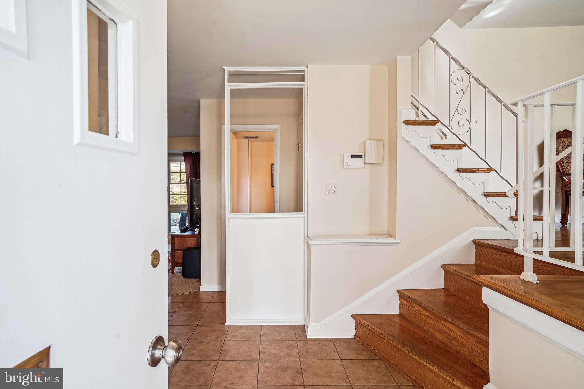 Entrance to home from front door