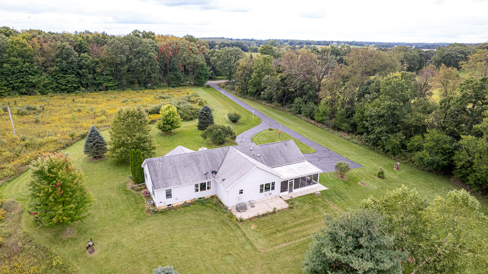 10600 King Road Spring Arbor, MI 49283 - Photo 35 of 39 10600 King Rd Jackson MI (Aerial Photo)-