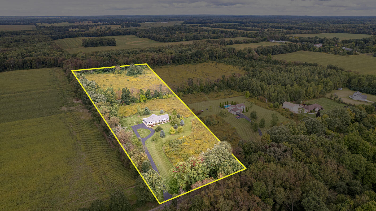 10600 King Road Spring Arbor, MI 49283 - Photo 39 of 39 10600 King Rd Jackson MI (Aerial Photo)-