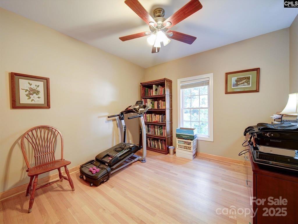 1239 John G Richards Road Camden, SC 29020 - Photo 26 of 30 a view of a room with gym equipment