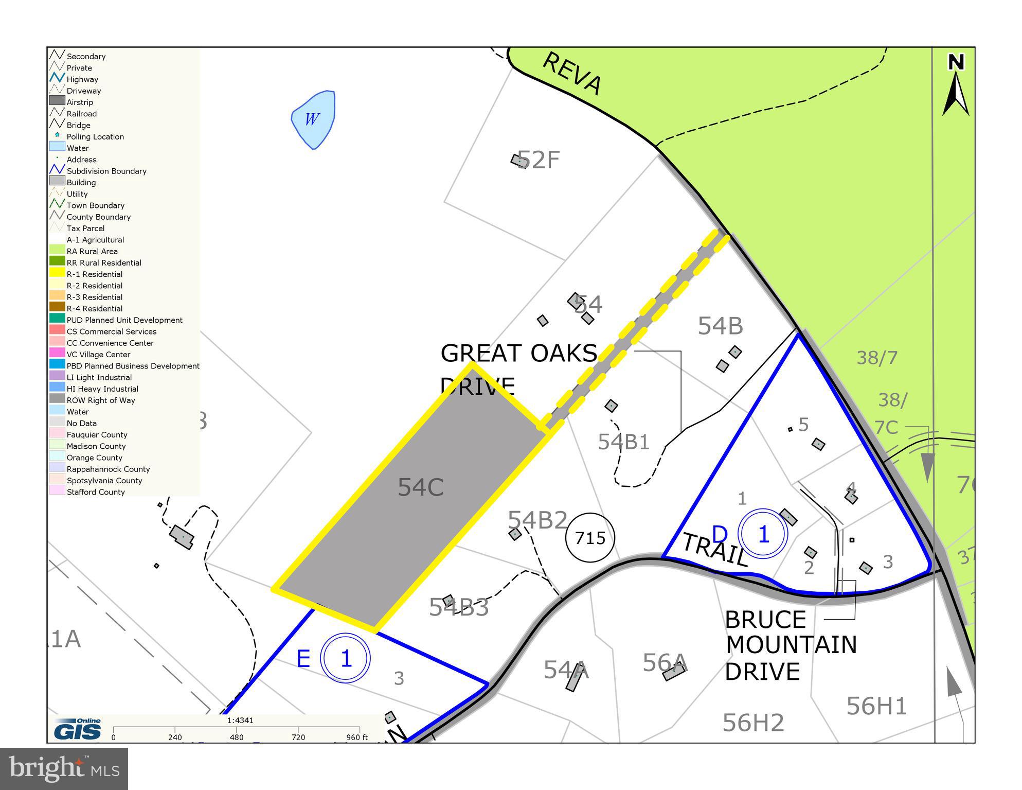 0 Reva Road Culpeper, VA 22701 - Photo 5 of 6 GIS Zoning