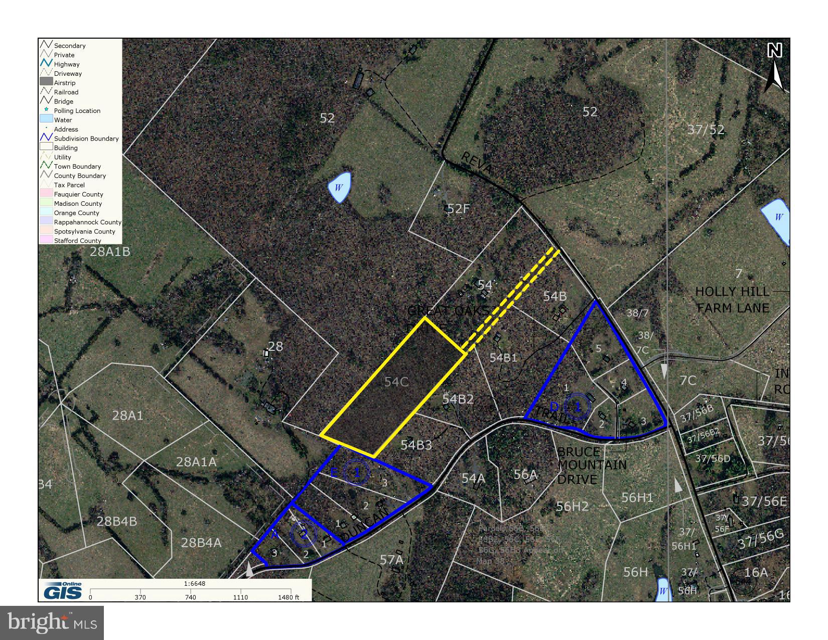 0 Reva Road Culpeper, VA 22701 - Photo 6 of 6 GIS Satellite