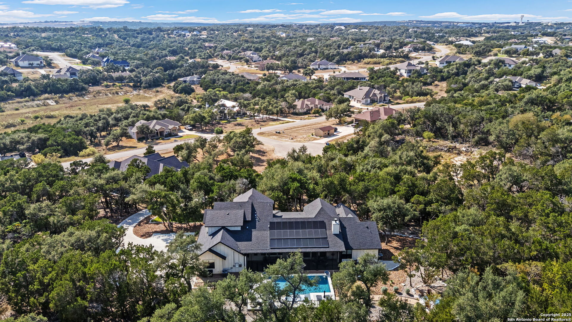 2016 Brunello New Braunfels, TX 78132 - Photo 47 of 53 an aerial view of a house with a yard