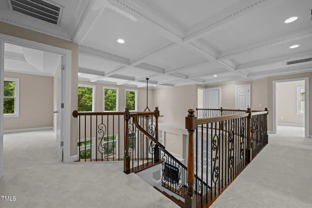 a view of storage and utility room with window