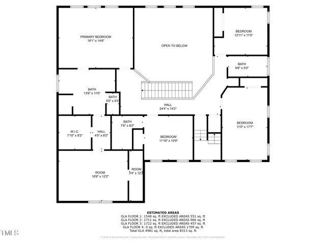 $1,090,000 | 7409 Chesley Lane, Durham, NC 27713