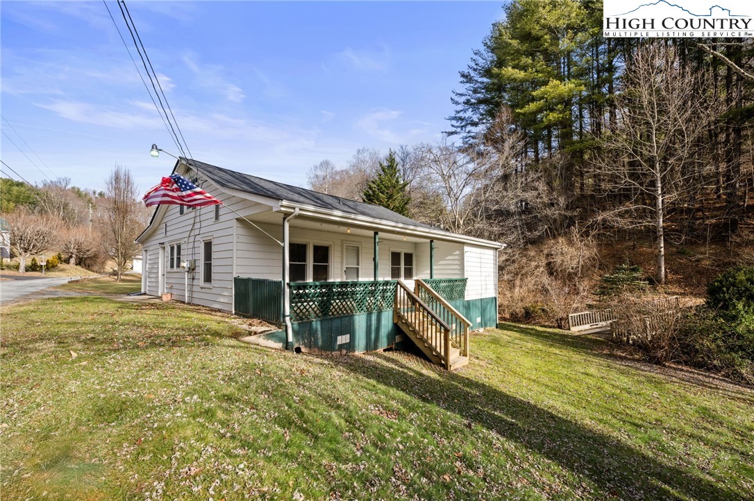 336 Willowdale Church Road Vilas, NC 28692 - Photo 3 of 45 a house view with a outdoor space