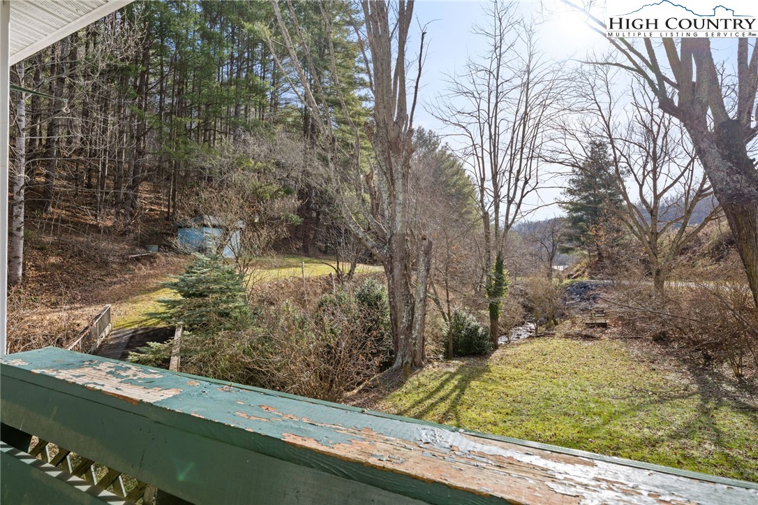 336 Willowdale Church Road Vilas, NC 28692 - Photo 32 of 45 a view of a yard from a window