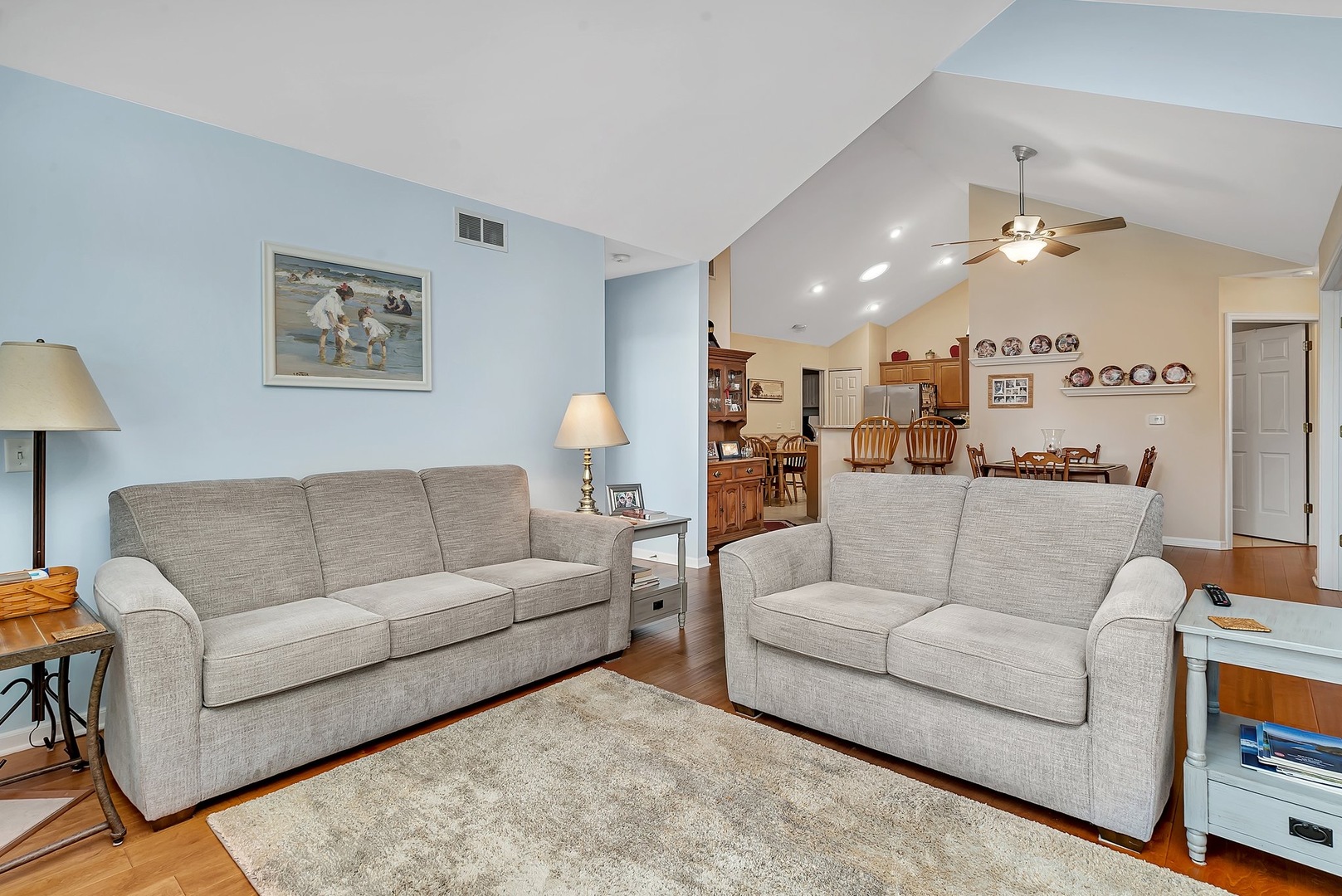 1950 Timbers Edge Circle Joliet, IL 60431 - Photo 10 of 24 a living room with furniture and a lamp