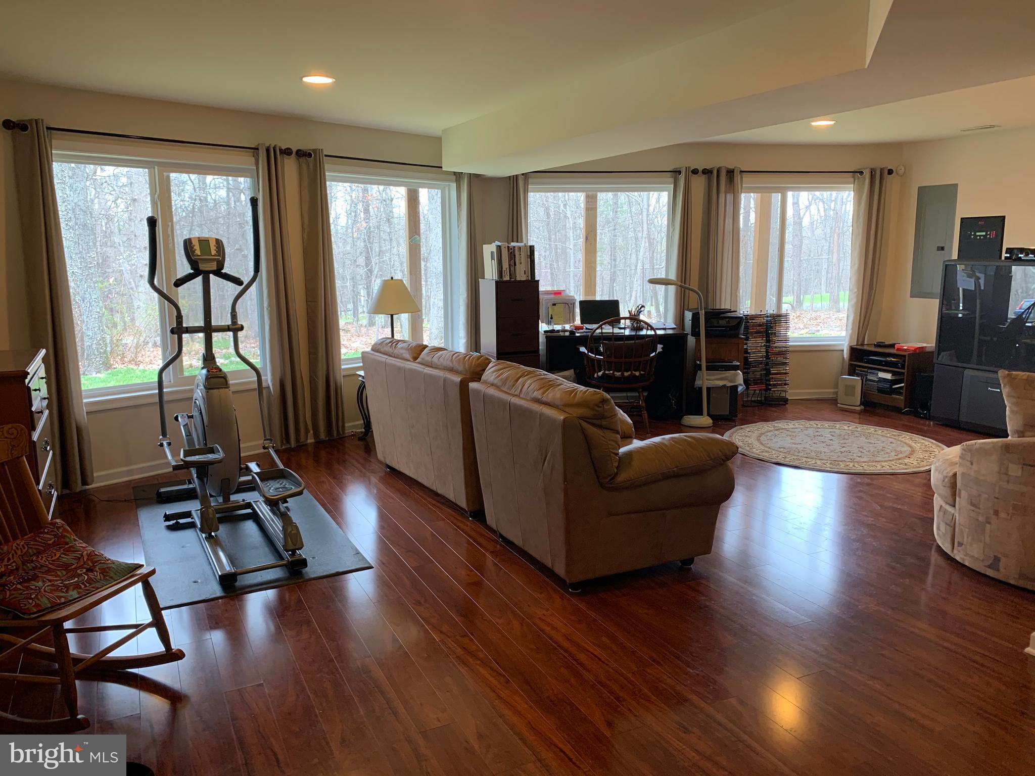 145 Ebenezer Road Bluemont, VA 20135 - Photo 35 of 53 Recreation room with full windows