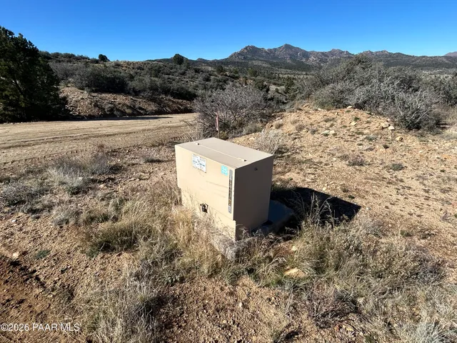 a view of a mountain in the distance