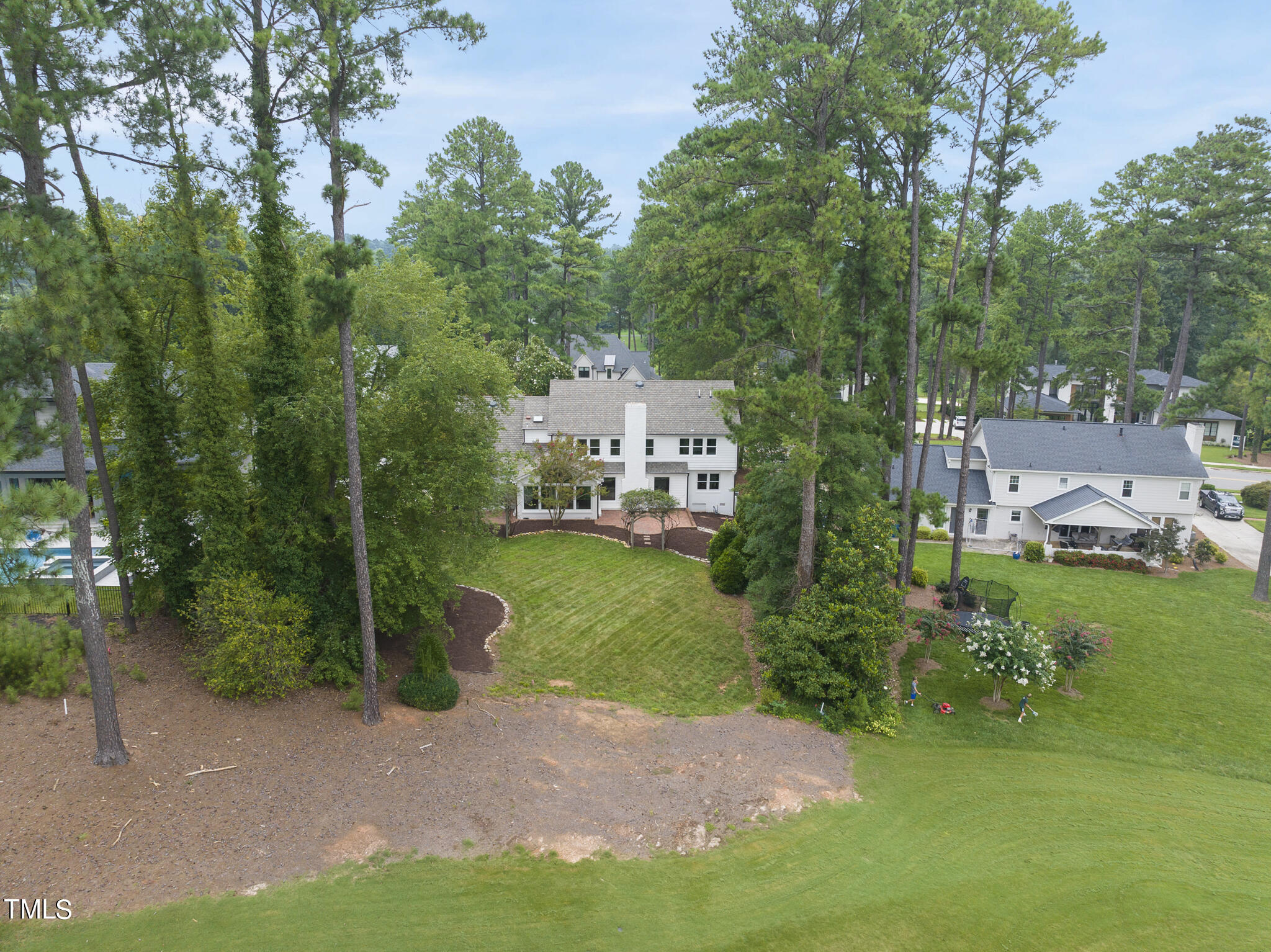 1704 Hunting Ridge Road Raleigh, NC 27615 - Photo 5 of 46 a view of a park with large trees