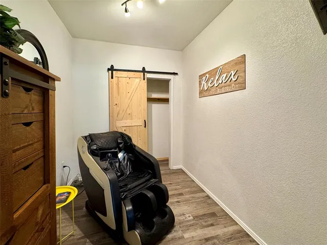 a room with storage and utility