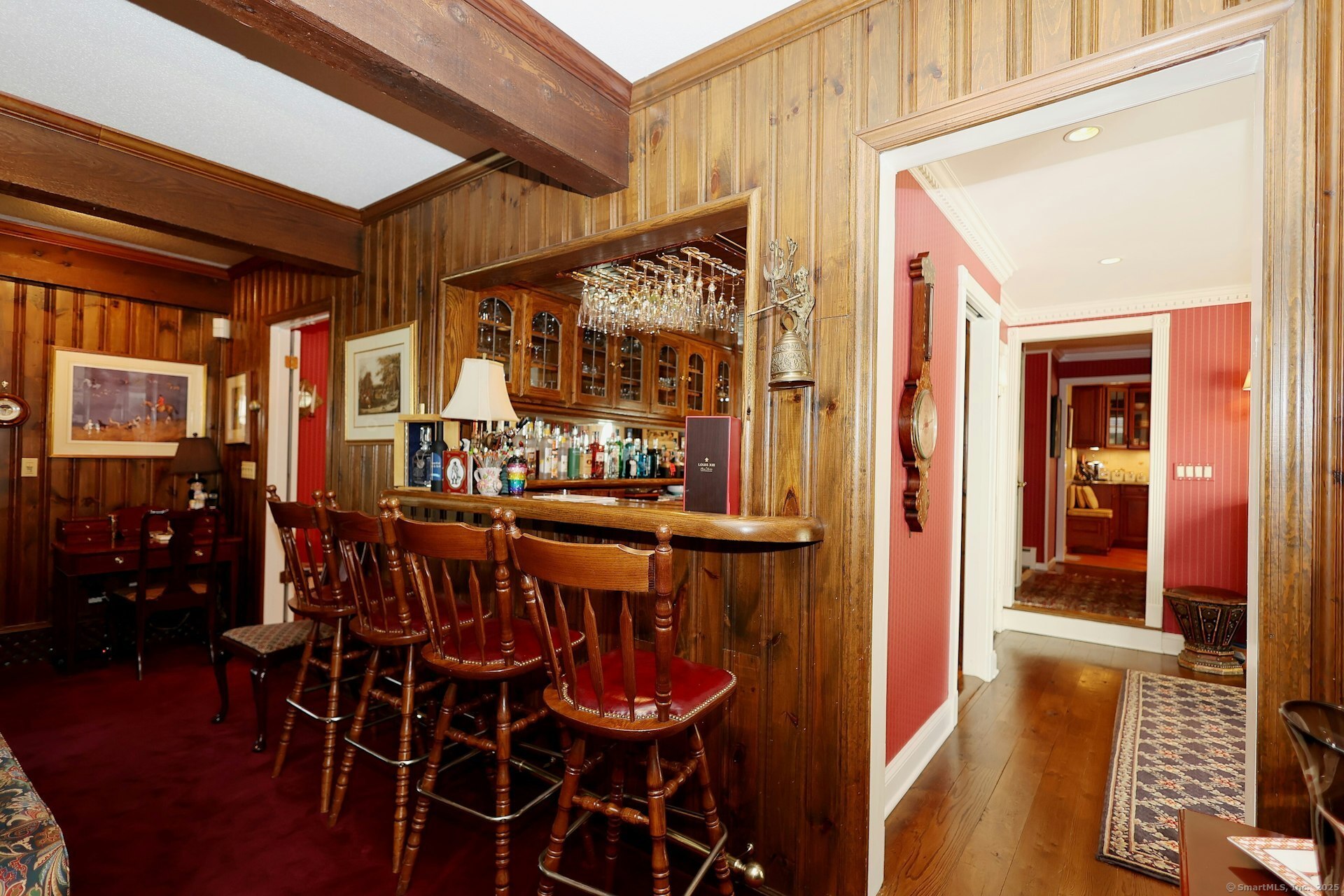 463 North Salem Road Ridgefield, CT 06877 - Photo 20 of 40 a view of a dining room with furniture and wooden floor